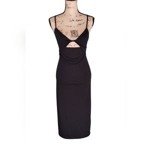 Zara New With Tags Black Dress Size M